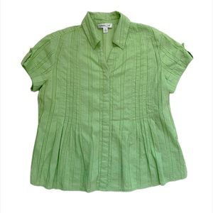 Coldwater Creek short sleeve blouse